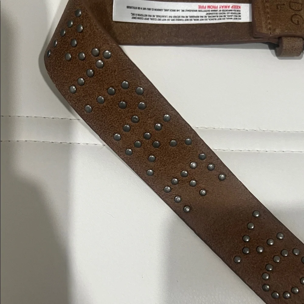Urban Outfitters BDG Brown Leather Studded 